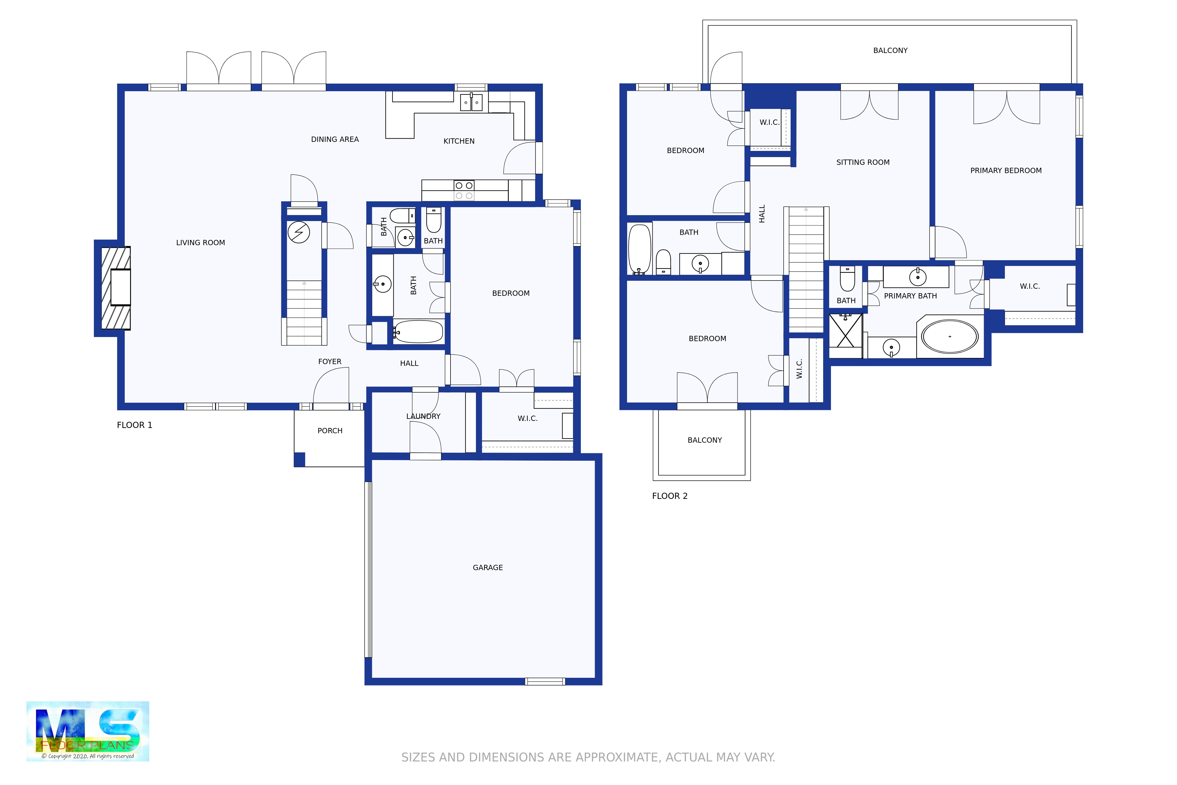 Floorplan for 103 Reliance Ct, Rockwall, Texas 75032